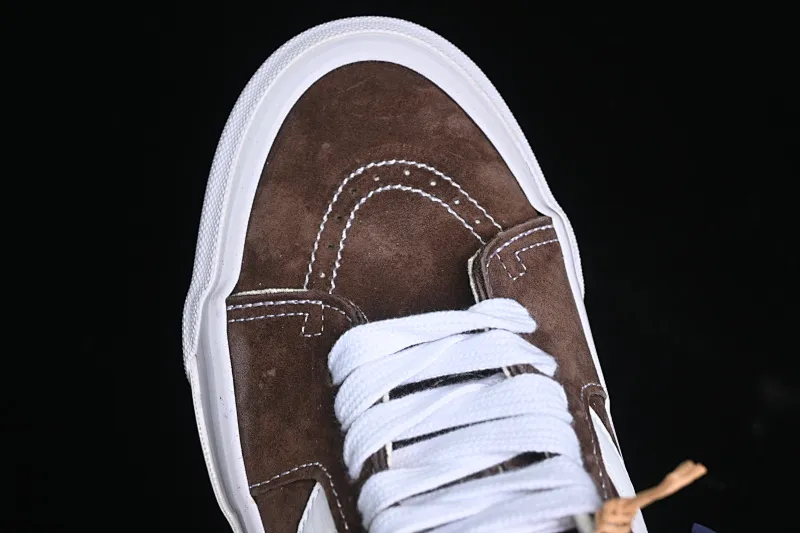 All categories Vans Vans series Vans Mid Vans China Vans Sk8-Mid Reissue 83 high-end branch suede casual retro skateboard shoes VN000CQQDMV